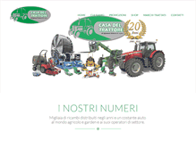 Tablet Screenshot of casa-del-trattore.com